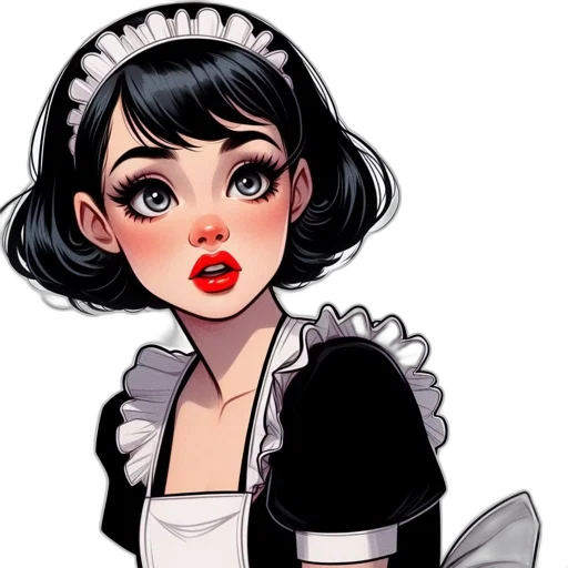 staff, dress, cartoon, comic book art transparent PNG cut-out