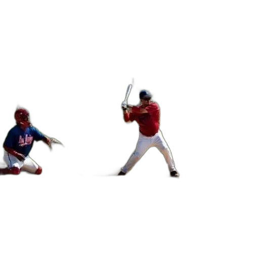 concept art, pixel art, baseball, player transparent PNG cut-out