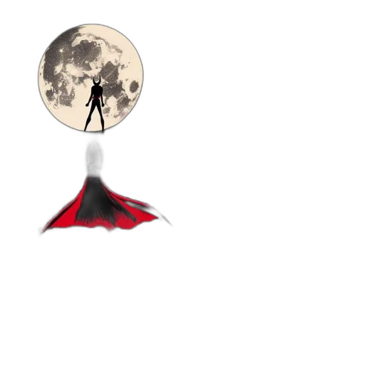 umbrella, staff, mask, hat transparent PNG cut-out