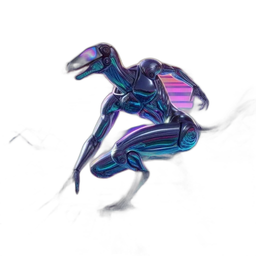 robot, dragon, creature, weapon transparent PNG cut-out