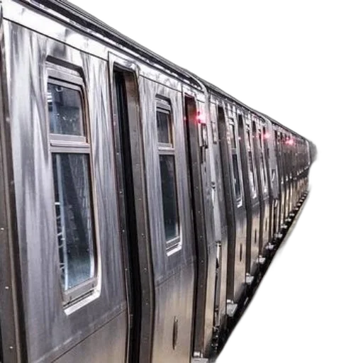 3d render, photorealistic, subway, train transparent PNG cut-out