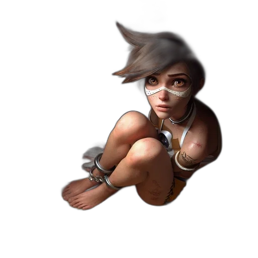weapon, staff, creature, face transparent PNG cut-out