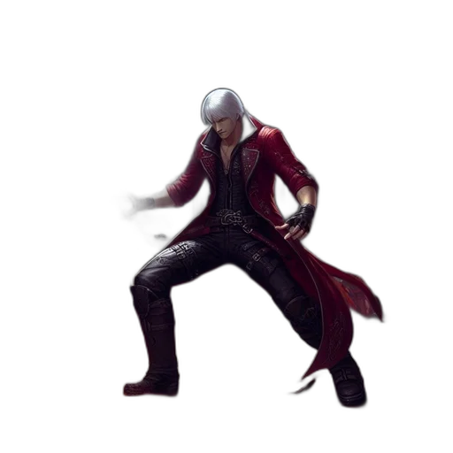 creature, jacket, dragon, weapon transparent PNG cut-out