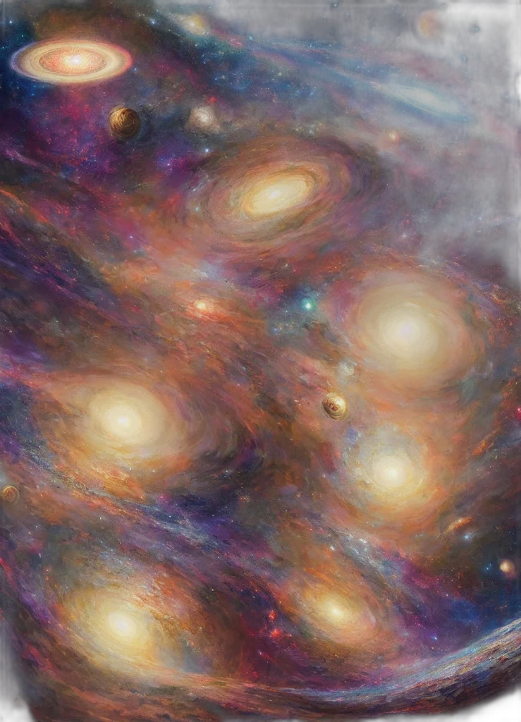outer space, high, intricate, dreamy transparent PNG cut-out