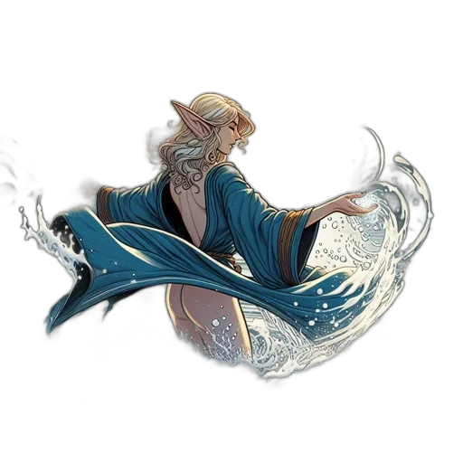 dragon, staff, sword, mask transparent PNG cut-out