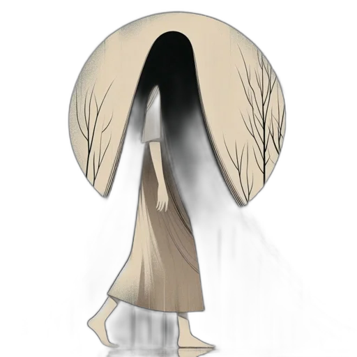 mask, hair, hat, jacket transparent PNG cut-out