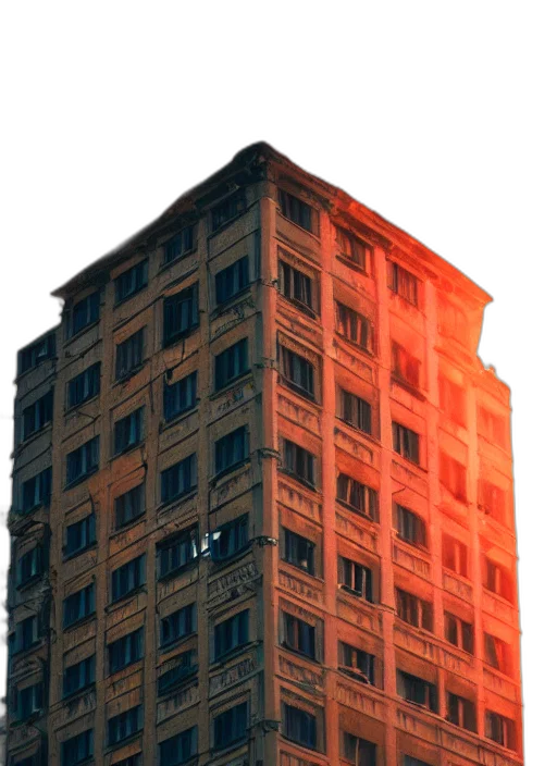 building, robot, face, dress transparent PNG cut-out