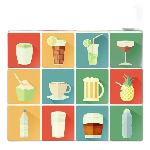 food, furniture, bottle, pixel art transparent PNG cut-out
