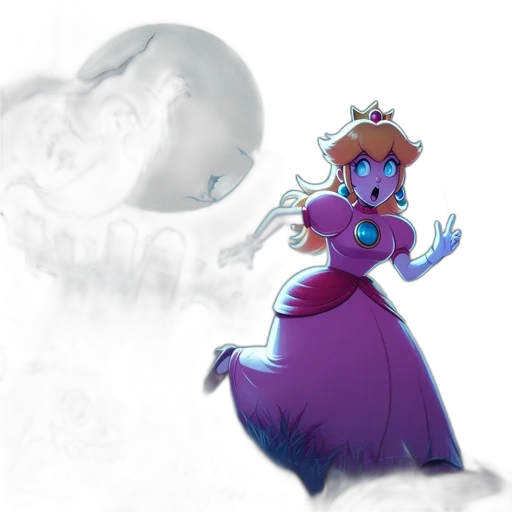 dress, crown, mask, creature transparent PNG cut-out