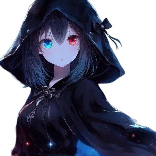dress, jacket, staff, mask transparent PNG cut-out