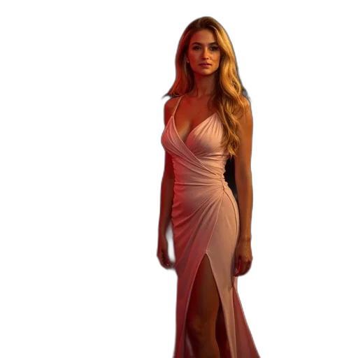 dress, 3d render, cartoon, concept art transparent PNG cut-out