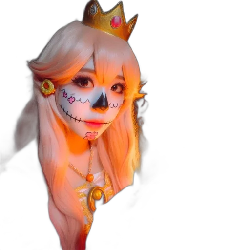 mask, creature, crown, face transparent PNG cut-out