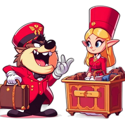staff, concept art, cartoon, pixel art transparent PNG cut-out