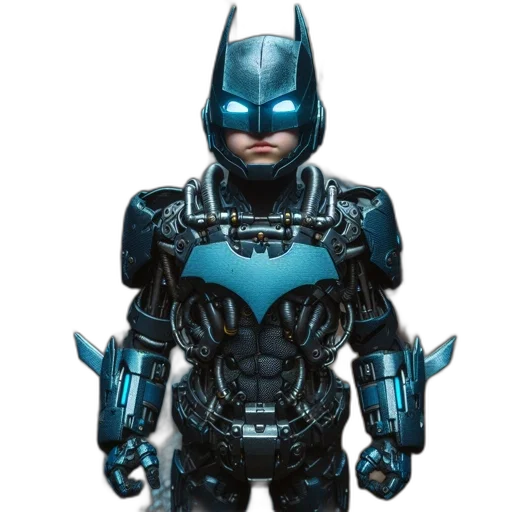 robot, concept art, comic book art, 3d render transparent PNG cut-out