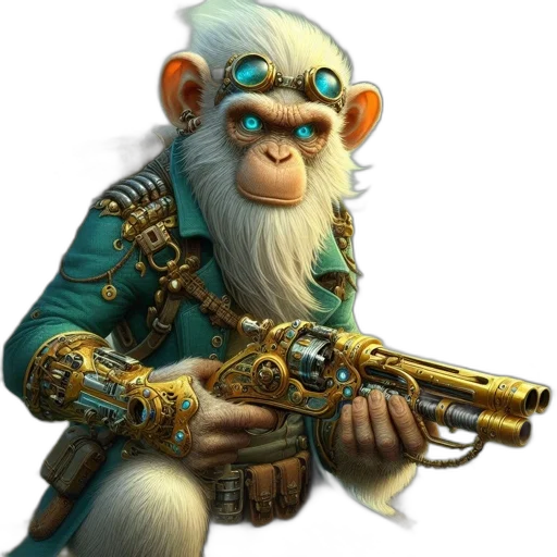 weapon, staff, animal, concept art transparent PNG cut-out