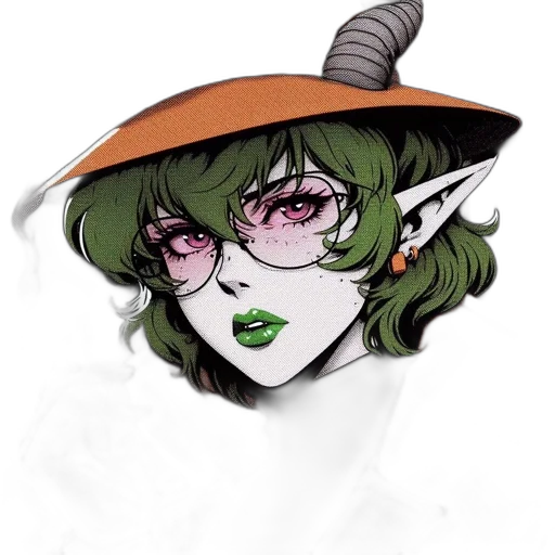 hat, staff, mask, crown transparent PNG cut-out