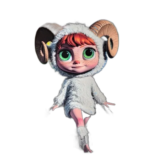 creature, animal, staff, concept art transparent PNG cut-out