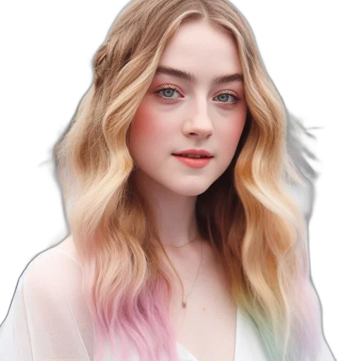 hair, dress, face, jewelry transparent PNG cut-out