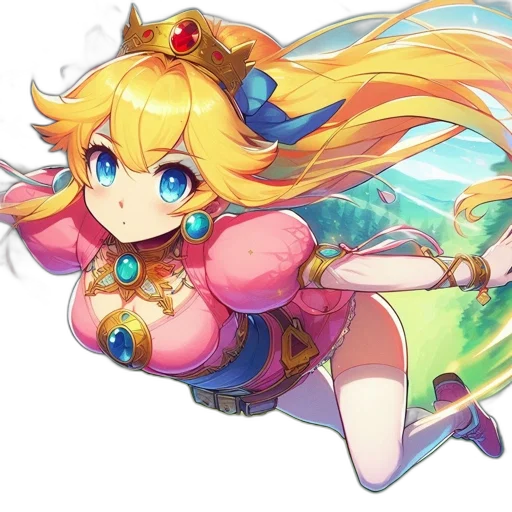 crown, staff, weapon, dress transparent PNG cut-out