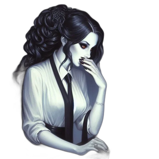 jewelry, dress, face, jacket transparent PNG cut-out