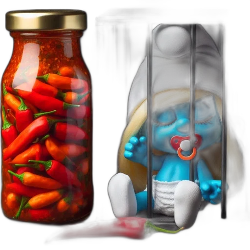 food, bottle, concept art, pixel art transparent PNG cut-out