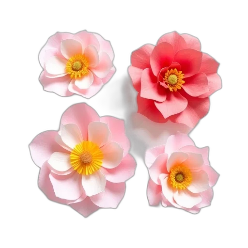 flower, jewelry, crown, 3d render transparent PNG cut-out