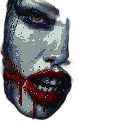 face, mask, watercolor, photorealistic transparent PNG cut-out