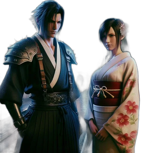 concept art, fantasy art, photorealistic, anime transparent PNG cut-out