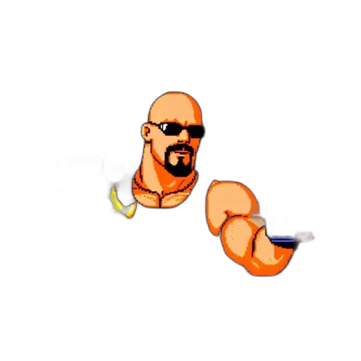 food, weapon, staff, pixel art transparent PNG cut-out