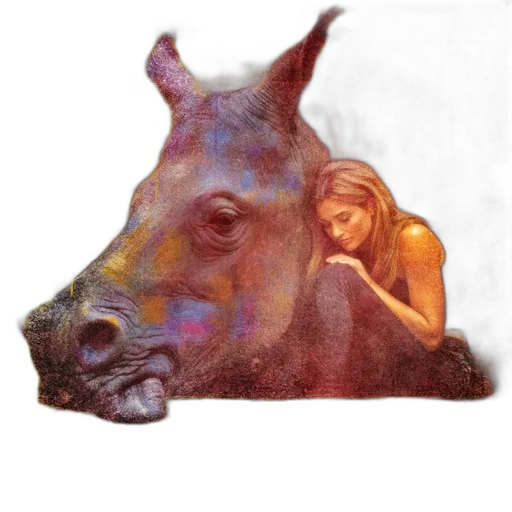 animal, mask, face, creature transparent PNG cut-out