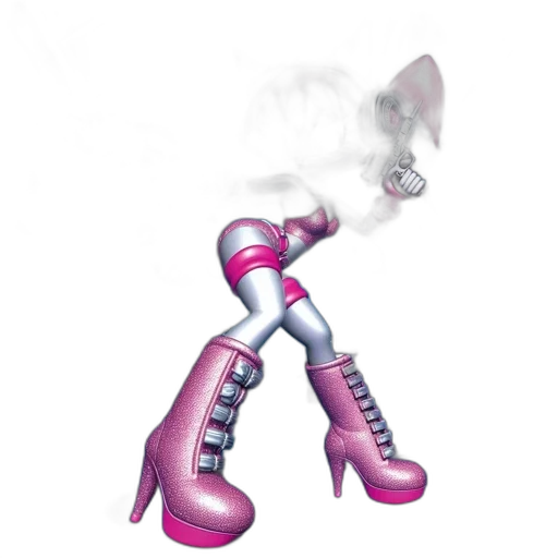 shoes, robot, weapon, staff transparent PNG cut-out