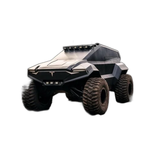 car, robot, weapon, creature transparent PNG cut-out