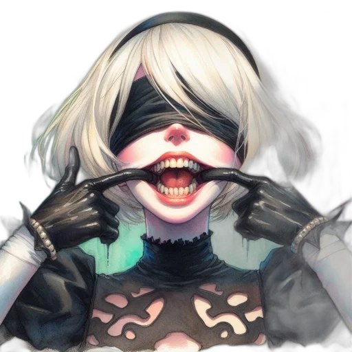mask, face, weapon, creature transparent PNG cut-out