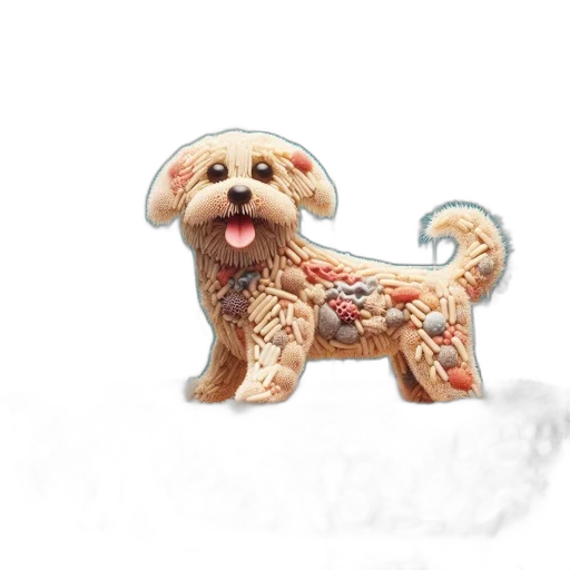 animal, staff, creature, 3d render transparent PNG cut-out