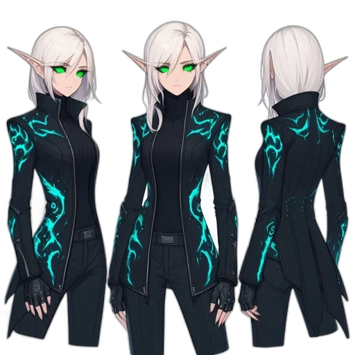 jacket, creature, concept art, fantasy art transparent PNG cut-out