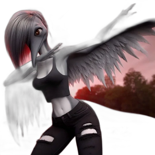 concept art, fantasy art, cartoon, anime transparent PNG cut-out