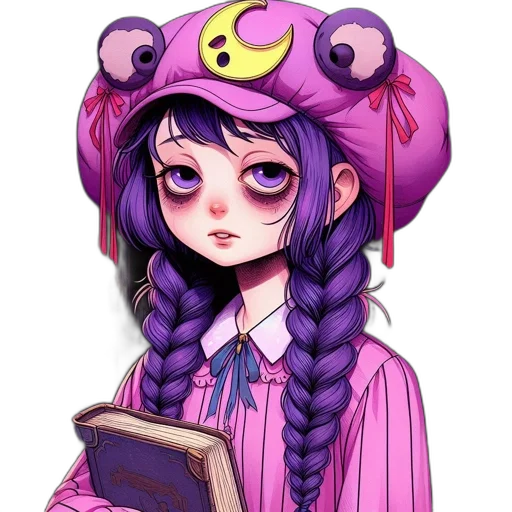 staff, hat, dress, crown transparent PNG cut-out