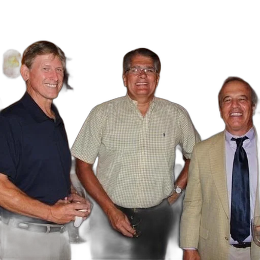 staff, three, men, stand transparent PNG cut-out