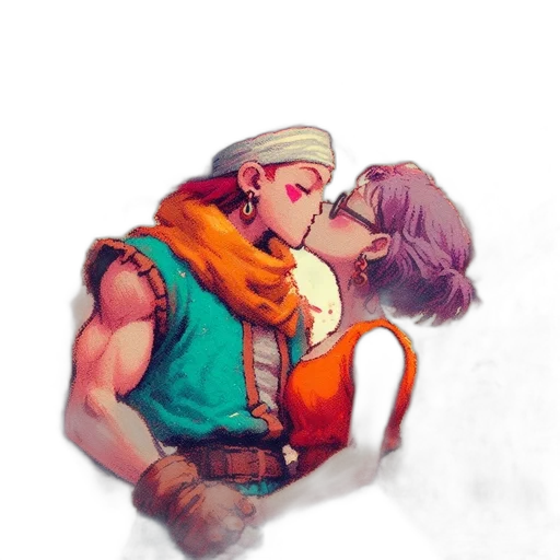 fantasy art, pixel art, watercolor, concept art transparent PNG cut-out