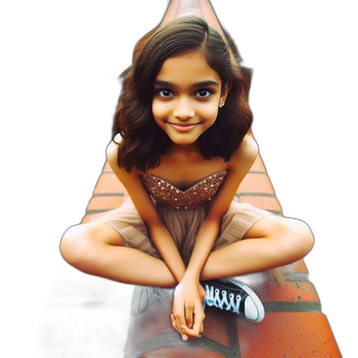 dress, robot, creature, face transparent PNG cut-out