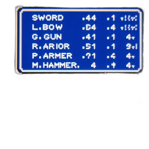 sword, pixelated, storefront, video transparent PNG cut-out