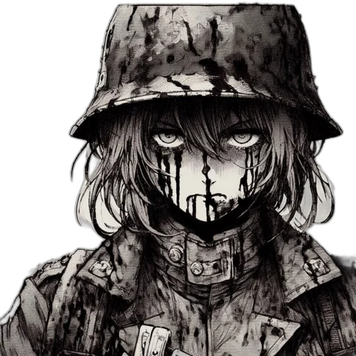 face, weapon, hat, mask transparent PNG cut-out