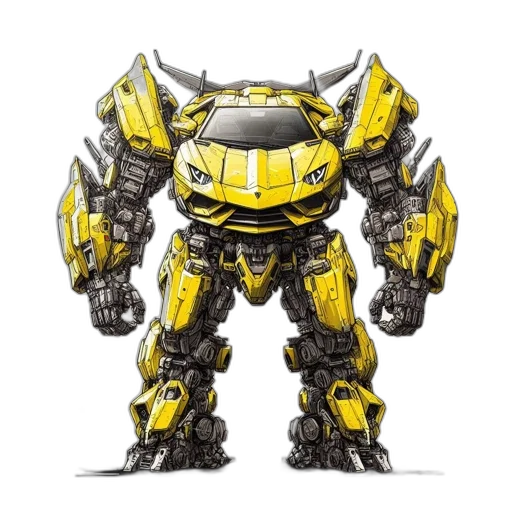 robot, car, weapon, concept art transparent PNG cut-out