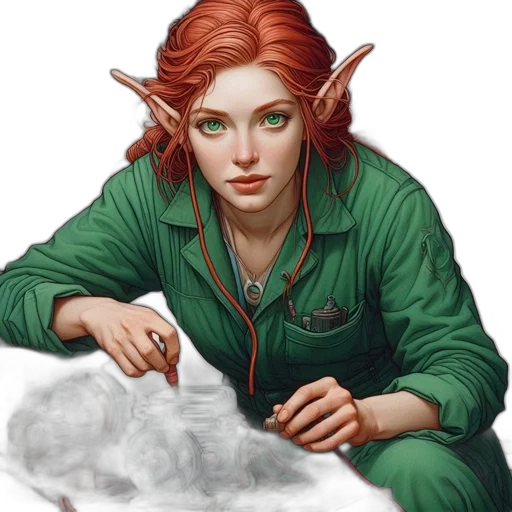 dragon, staff, face, jewelry transparent PNG cut-out