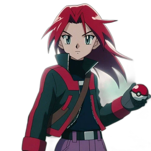 jacket, staff, weapon, creature transparent PNG cut-out
