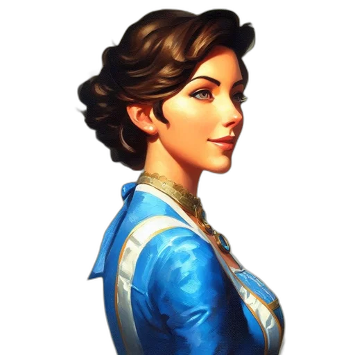 crown, staff, dress, face transparent PNG cut-out
