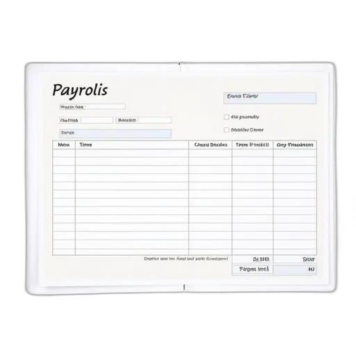 sample, payroll, register transparent PNG cut-out