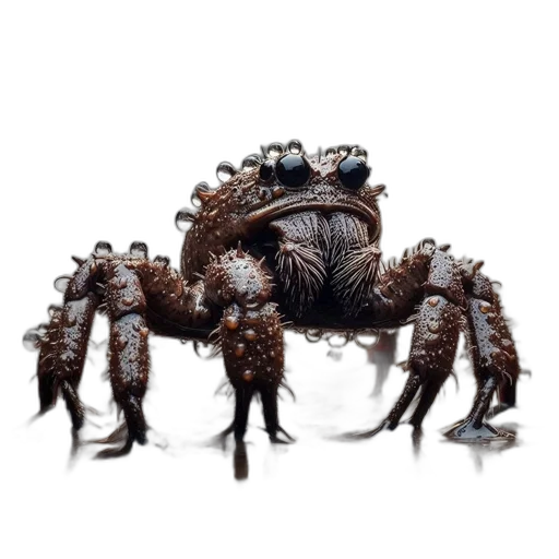 creature, crown, animal, hair transparent PNG cut-out