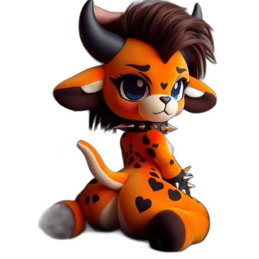 animal, creature, staff, 3d render transparent PNG cut-out