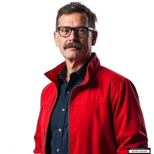 jacket, staff, animal, face transparent PNG cut-out